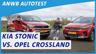 Kia Stonic vs. Opel Crossland (STRAKTREKKEN OF BIJPUNTEN?)