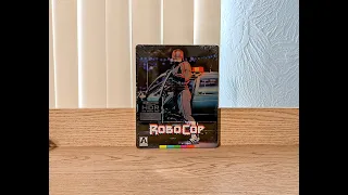 Robocop 4K UHD Steelbook Blu-Ray Unboxing -  Arrow Video