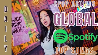 [TOP DAILY] SONGS BY KPOP ARTISTS ON SPOTIFY GLOBAL | 18 NOV 2022