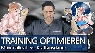 Maximalkraft vs Kraftausdauer! Neue Reize beim Training für mehr Muskelwachstum & bessere Fitness