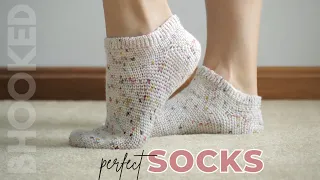 How to Crochet Socks You'll Actually Wear!