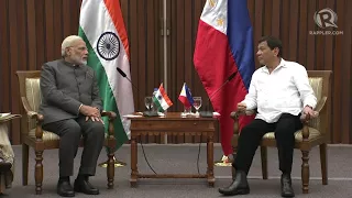 ASEAN 2017: Philippines-India bilateral talks