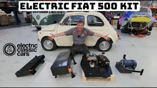 Fiat 500 bolt-in electric conversion kit.