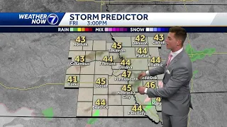 Some rain tonight: Thursday, March 7th