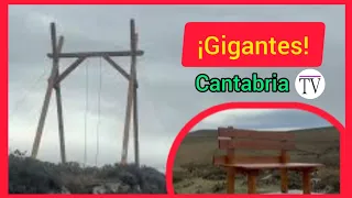 Columpio y banco gigante de Miera 🧐 Los Pozos de Noja 👣  Que ver en Cantabria 2024