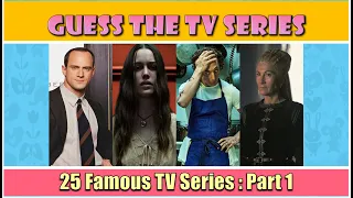 Guess the Series | Popular TV Series: Part 1
