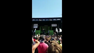 Attila Live Wall Of Death "Unforgivable"-Warped Tour 2017, Phoenix Arizona