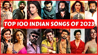 Top 100 Indian Songs Of 2023 | Most Viewed Indian Songs of 2023 (Hindi, Punjabi, Telugu, Bhojpuri)