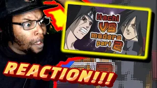 SUPPORT THIS MAN!!! IF ITACHI VS MADARA - Part 2 (FAN ANIMATION) DB Reaction