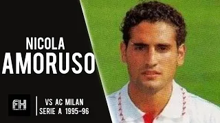 Nicola Amoruso ● Goal and Skills ● Padova 1-2 AC Milan ● Serie A 1995-96