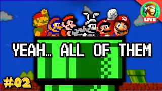 🔴Can I Beat EVERY 2D Mario Before Super Mario Wonder!?