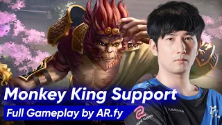 🐵 Fy MONKEY KING SUPPORT 4 Pos | Dota 2 7.35d Pro Gameplay