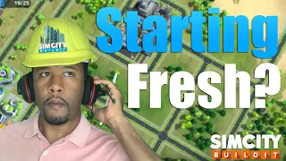 SimCity Buildit - Changing Your Layout (How To Start Fresh)