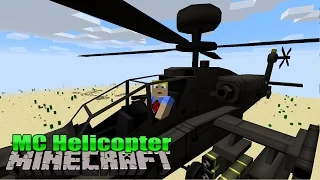 Flugzeuge & Helicopter | MC Helicopter - Minecraft Mod Review