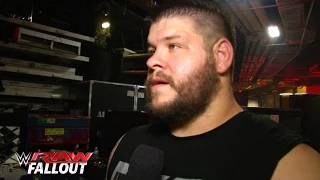 Kevin Owens explains his attack on Machine Gun Kelly: Raw Fallout, June 15, 2015