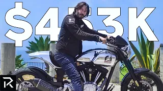 Inside Keanu Reeves' Impressive Motorcycle Collection