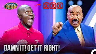 Steve Harvey Had To Check Joseph's Answer 5 TIMES!! OH MAN!!