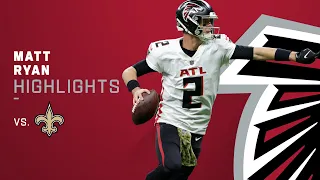 Matt Ryan's Best Plays vs. Saints in Week 9 | NFL 2021 Highlights