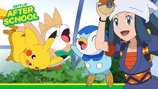 Pokémon Catching Game! | Pokémon: The Arceus Chronicles | Netflix After School