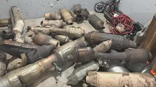 Catalytic converter thefts continue to rise across the Houston area