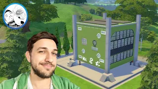 I built a CubeSat House / Satellite and SIMS4 / Thin Build Challenge