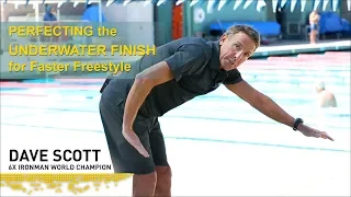 Perfecting the UNDERWATER FINISH for faster freestyle