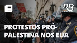 Alunos são presos nos EUA em protestos pró-palestina | Primeira Hora