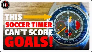 I received this Omega Soccer Timer Vintage Watch and brought it back to life!  Full Restoration