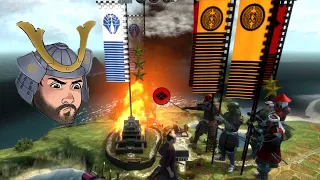 Otomo Gunners vs 9,000 Takeda and Ikko-Ikki Soldiers -- Total War: Against All Odds