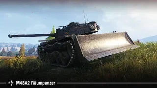 M48A2 Räumpanzer | Бульдозер может даже так