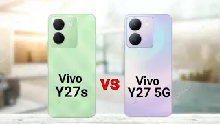 Vivo Y27s vs Vivo Y27 5G