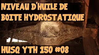 Tuto Husqvarna YTH150 #08 Huile de transmission