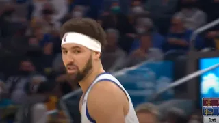 Klay's First Bucket In Warriors Return!