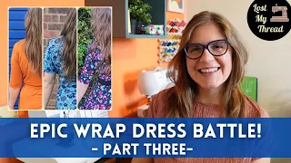 Clash of the Patterns Fit - Epic Wrap Dress Battle - Part 3