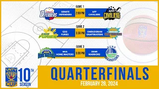 LIVE FULL GAMES: UNTV Cup Quarterfinals at NOVADECI CONVENTION CENTER, QC | February 28, 2024