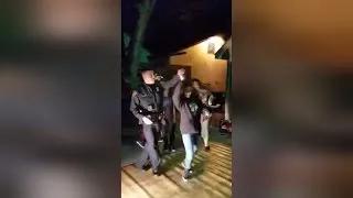 Police Officer Responds To Noise Complaint by Salsa Dancing With Kids