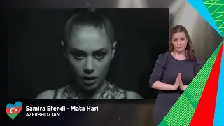 Efendi - Mata Hari | Azerbeidzjan 🇦🇿 | Sign dance | ESC21