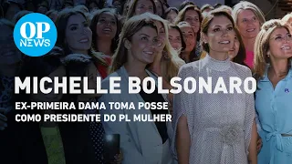 Michelle Bolsonaro toma posse como presidente do PL Mulher | O POVO NEWS