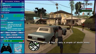 FULL GTA San Andreas ALL MISSIONS Speedrun - Hugo_One Twitch Stream - 11/03/2017