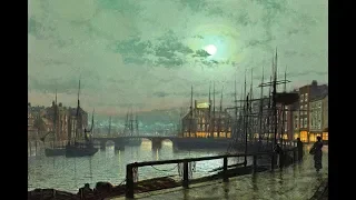 London SO, Debussy: Clair de Lune, conducted by Stanley Black, paintings by J. A. Grimshaw.