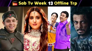 Baalveer 3 Band Hoga Abhi | Sab Tv Week 13 Offline Trp | This Week Main Trp Sony Sab | Telly Lite