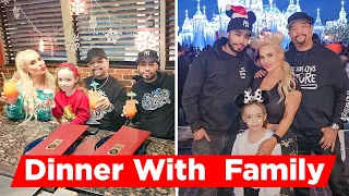 Ice T Enjoyes Dinner With All Three Kids And Family