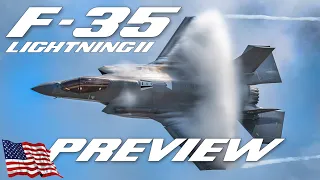 F-35 Lightning II - PREVIEW - Lockheed Martin's stealth multirole combat jet for air superiority