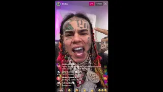 6IX9INE EXPOSES FUTURE 😳 (6IX9INE IG LIVE)