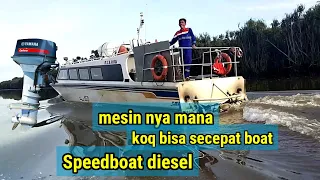 speedboat mesin diesel tenaga nya besar