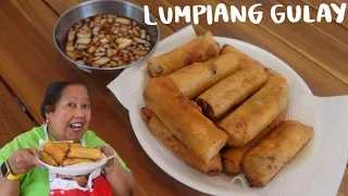 Lumpiang Gulay Recipe | Filipino Vegetable Eggroll | Home Cooking With Mama LuLu