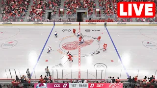 NHL LIVE🔴 Colorado Avalanche vs Detroit Red Wings - 22nd February 2024 | NHL Full Match - NHL 24