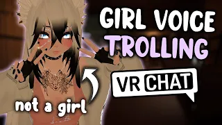 "weren't you just a boy?" | VRChat BEST Girl Voice Trolling