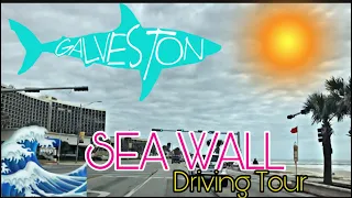 Galveston, Texas - Sea Wall Drive