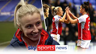 "Special people get you through tough times" | Leah Williamson reacts to her injury return